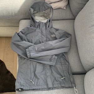 The North Face women raincoat size Medium